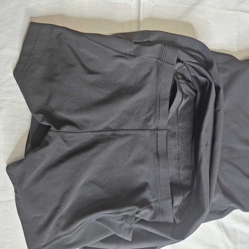 Lululemon Size 6 Align™ Cami Strap Dress Bllack Activewear Tennis Summer Vibes - Picture 10 of 14